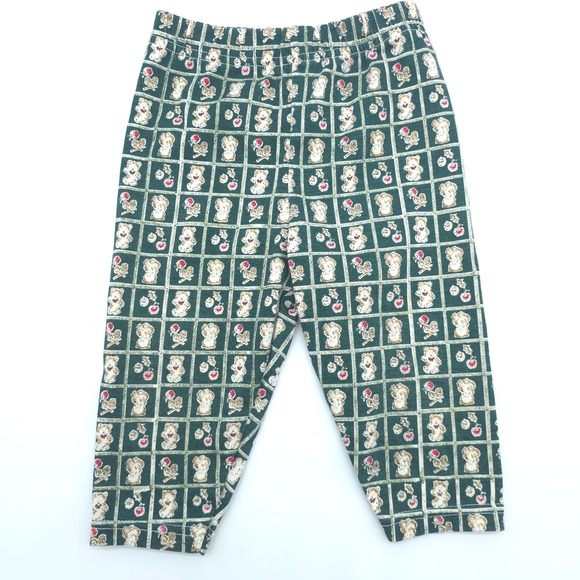 Vintage Cradle Togs Green Teddy Bear Outfit Set Size 12M - Picture 7 of 11